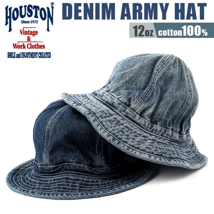 BACKYARD FAMILY HOUSTON DENIM ARMY HAT 帽子