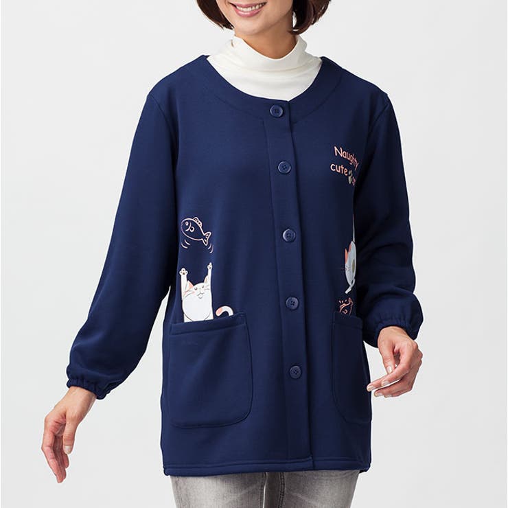 【10％OFFクーポン！9/24(木)1:59まで】BACKYARD FAMILY まるで毛布のようなかっぽう着 キッチン shoplistselect-10437518 SHOPLIST サンプル画像3