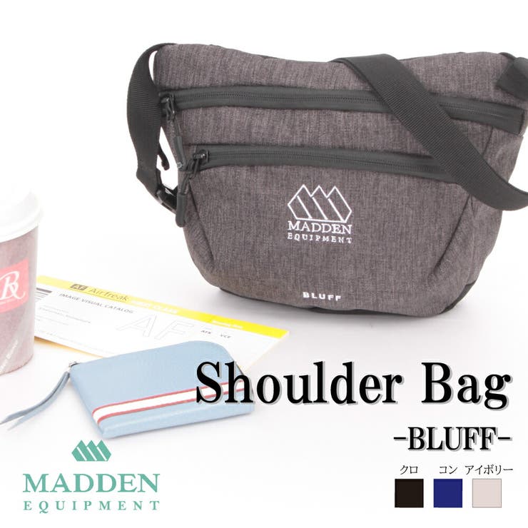 LOWARD 【MADDENEQUIPMENT】MesaショルダーバッグBLUFFEQMK04ミニショルダー肩掛けバッグ斜め掛けバックシンプルメデンイクイップメント バッグ・鞄