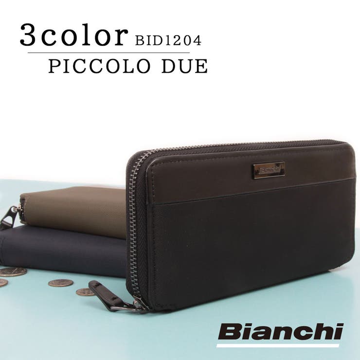 【10％OFFクーポン！6/11(木)1:59まで】LOWARD ビアンキ【Bianchi】ラウンドウォレットBID1204 財布