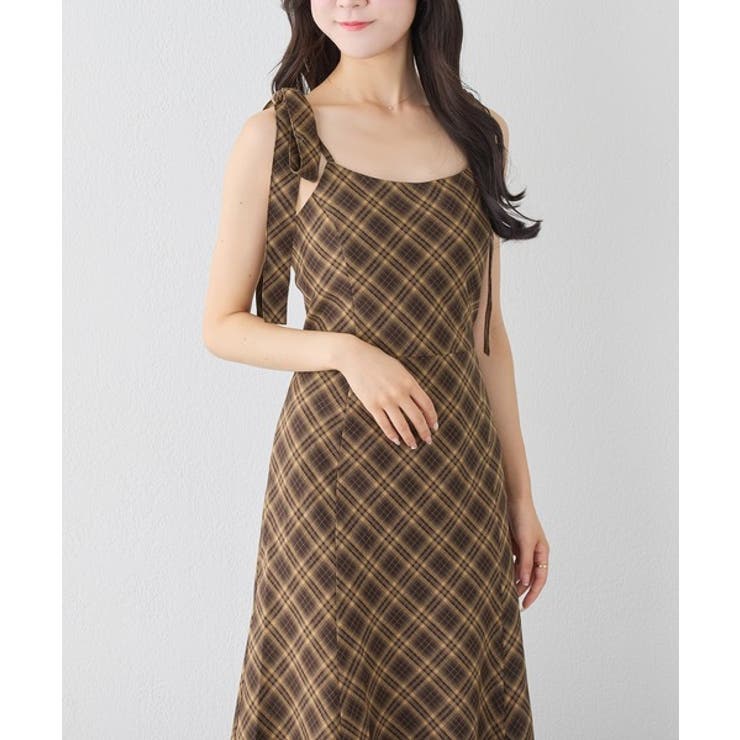 【10％OFFクーポン！6/11(木)1:59まで】NICE CLAUP / OLIVE des OLIVE OUTLET 【one after another】着痩せ効果抜群/マイナス5キロ見えキャミワンピ ワンピース ドレス