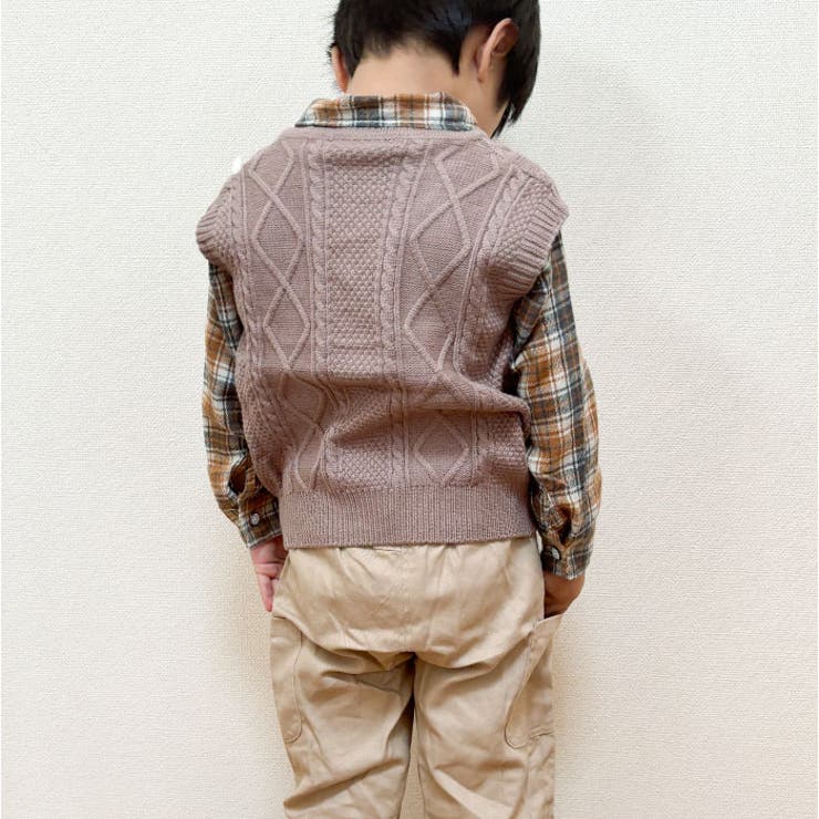 BACKYARD FAMILY ベビー キッズ フォーマル スーツ ベスト 3点セット スーツ