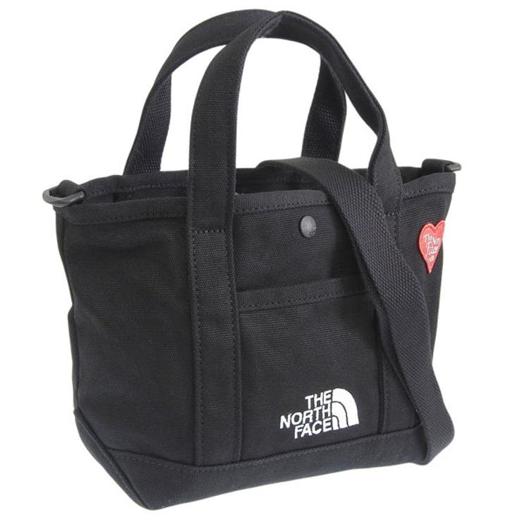 Riverall THE NORTH FACE ノースフェイス バッグ レディース 2WAY ショルダーバッグ ブラック K'S ALL-DAY TOTE MINI NN2PR55R-BLK THE NORTH FACE バッグ・鞄