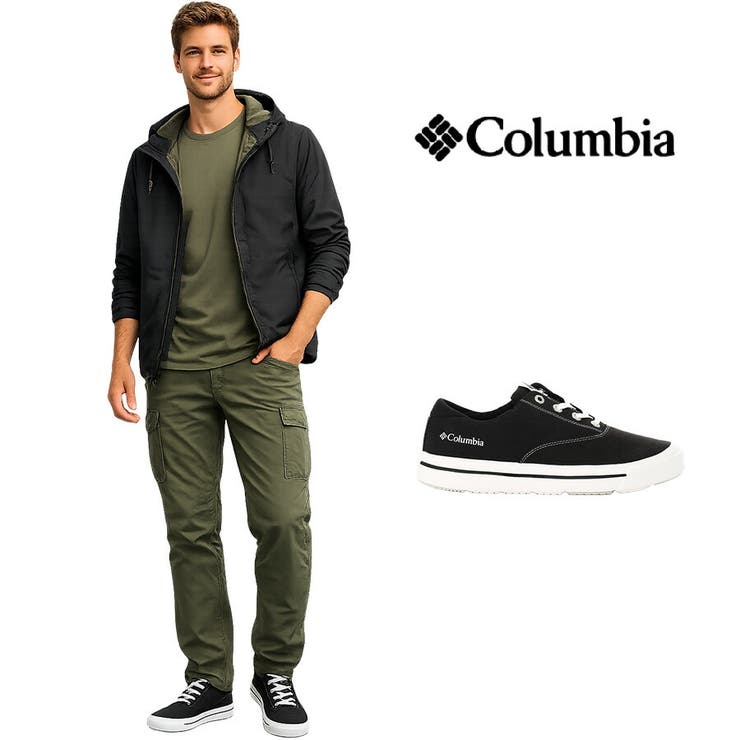 【10％OFFクーポン！9/11(金)1:59まで】Tasche Jack Columbia ホーソンレインローオルト スニーカー 防水 ウォータープルーフ 軽量 靴 くつ クツ シューズ メンズ レディース ギフト プレゼント ブラック yu6488