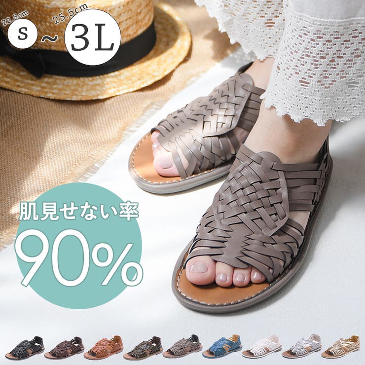 【10％OFFクーポン！6/11(木)1:59まで】shop kilakila サンダル レディース つっかけ ぺたんこ ヒール 小さいサイズ 大きいサイズ 歩きやすい スポーツ おしゃれ ストラップ リゾート ローヒール 走れる 黒 旅行 痛くない 夏