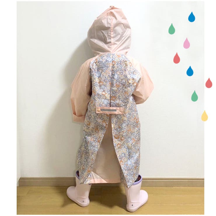 BACKYARD FAMILY ATTAIN 女児 レインコート 小物