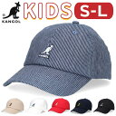 BACKYARD FAMILY KANGOL Kids Washed Baseball 帽子