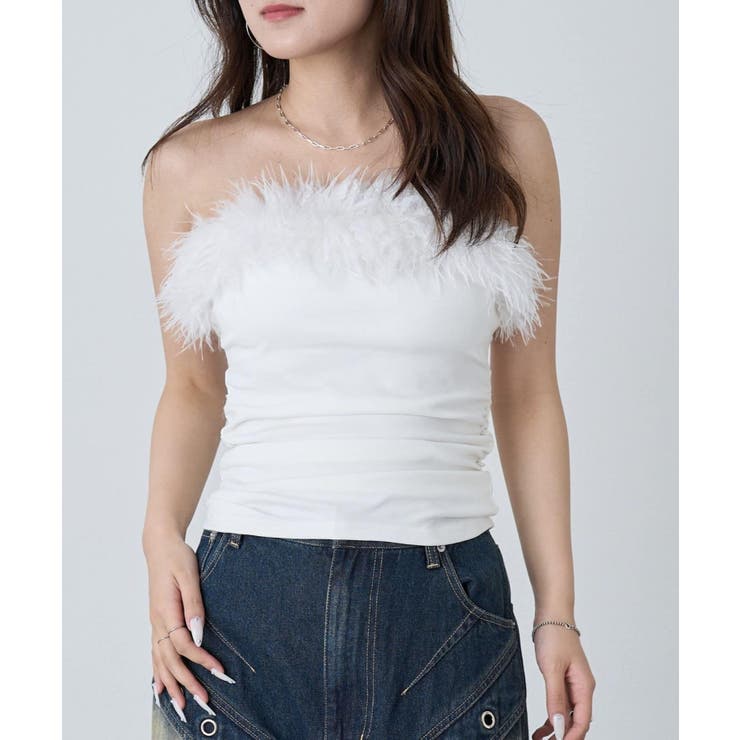 【20％OFFクーポン！7/25(土)限定】PAL GROUP OUTLET 【mline】ファーノースリ トップス