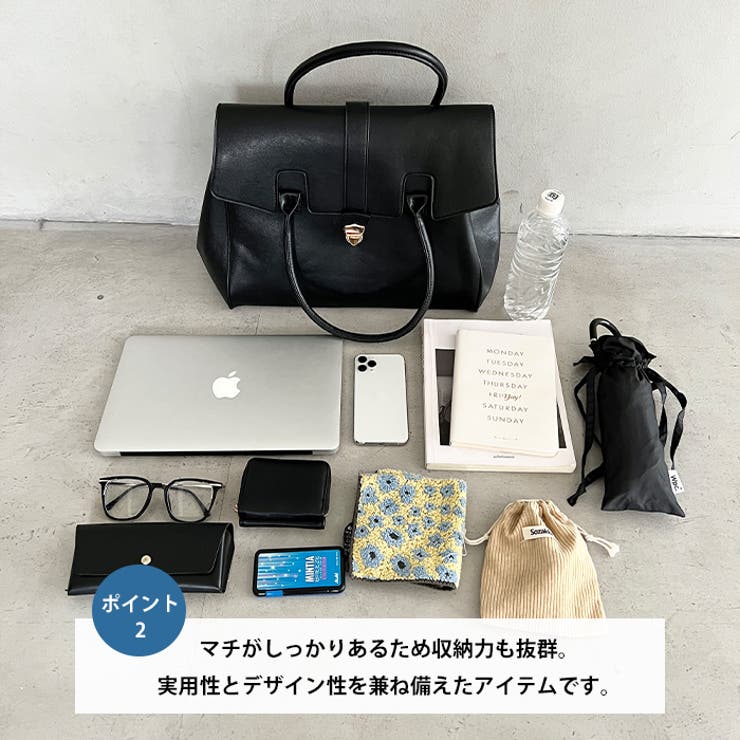 【10％OFFクーポン！8/11(火)1:59まで】Outfitter lab 大容量フラップボストンバッグ トラベルバッグ バッグ・鞄 shoplistselect-10527939 SHOPLIST サンプル画像3