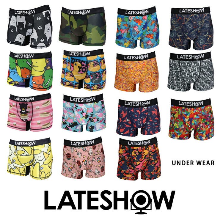 【10%OFFクーポン!11/27(木)1:59まで】Rocky Monroe ボクサーパンツ 総柄 アンダーウェア メンズ インナー ローライズ 男性下着 プ...