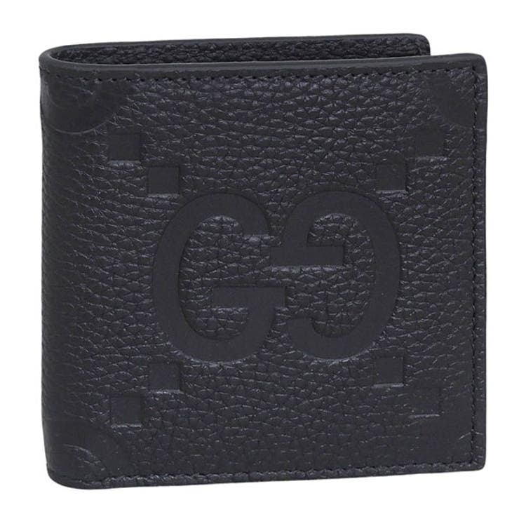 Riverall GUCCI グッチ 財布 メンズ 二つ折り財布 アウトレット レザー ブラック 8 ...
