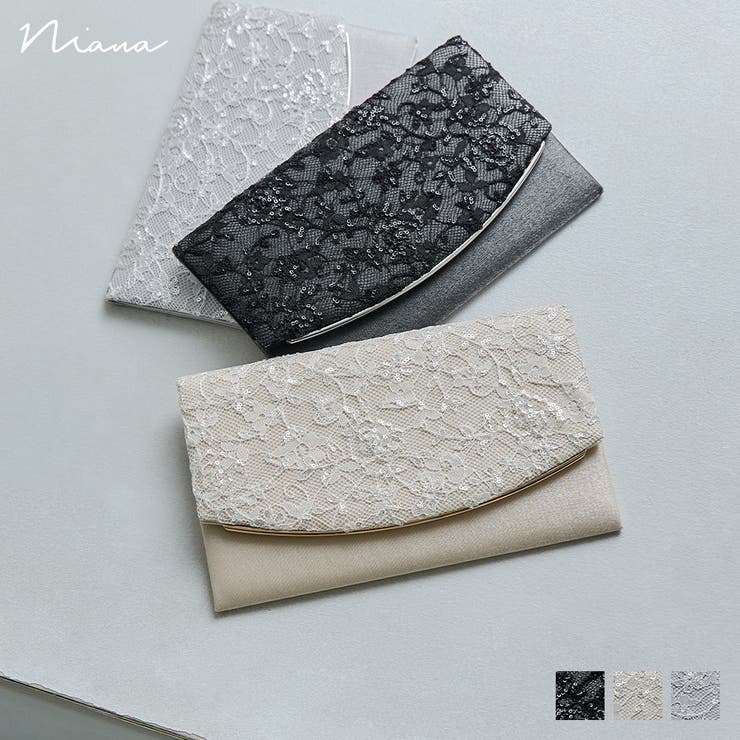 Fashion Letter niana ニアナ スパンコールレース袱紗 結婚式 披露宴 パーティー 花柄 刺繍 サテン メタリック ふくさ フクサ お祝儀 お祝い 祝儀袋 華やか 上品 おしゃれ かわいい 慶事 冠婚葬祭 女性用 バッグ・鞄