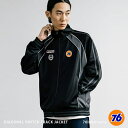 Rocky Monroe トラックジャケット ジャージ 袖ライン メンズ レディース 切替 ライトアウター ブルゾン オーバーサイズ ビッグシルエット ルーズ ...