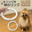BACKYARD FAMILY 輪っか 犬 おもちゃ 噛む リング 18cm ファッション雑貨