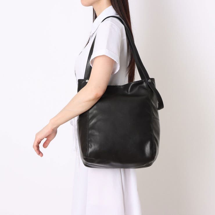 UNBILLION カシュカシュ cachecache / ソフト合皮2wayトート バッグ・鞄