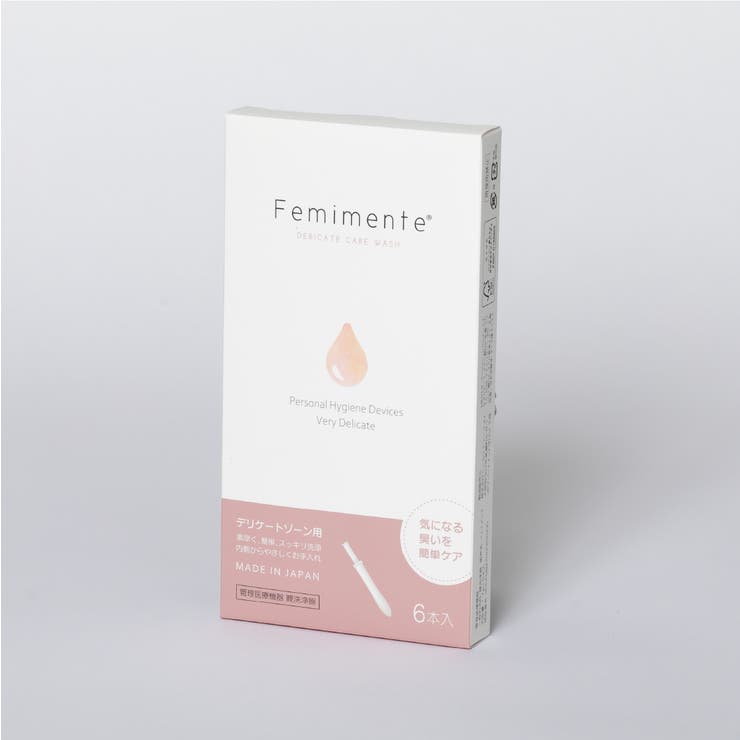 Femimente Femimente(フェミメンテ) デリケートゾーン 膣洗浄器 6本入 日本製 ムレ 匂いケア 管理医療機器 日用品 shoplistselect-10450137 SHOPLIST サンプル画像3