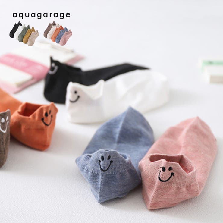 aquagarage niconicoソックス_5足セット レディース インナー・下着