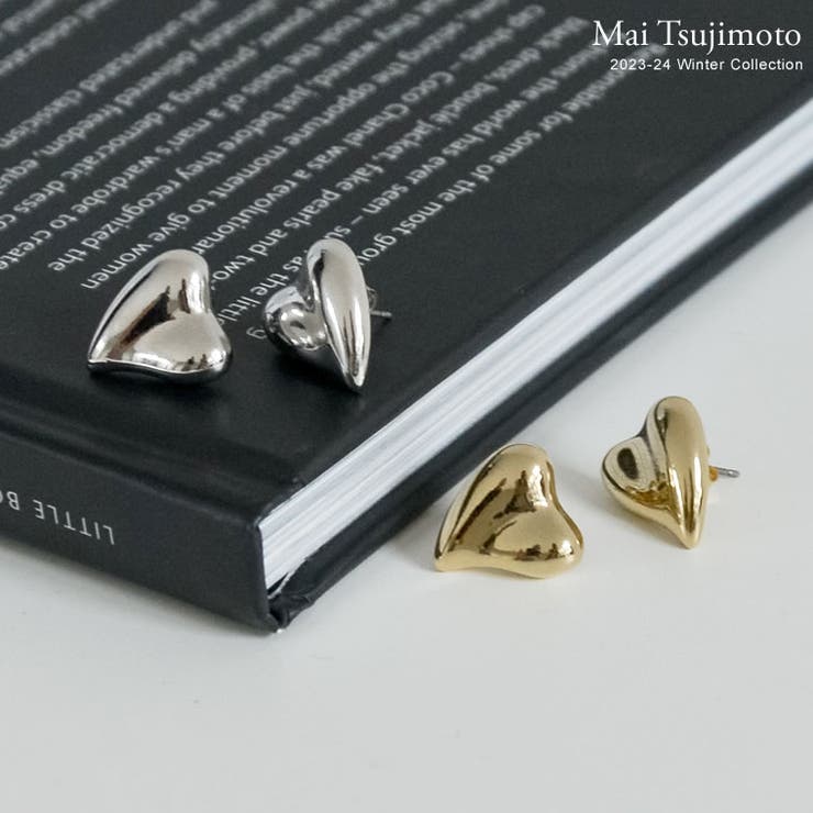Re:EDIT カービングハートピアス アクセサリー shoplistselect-10356987 SHOPLIST パッケージ画像
