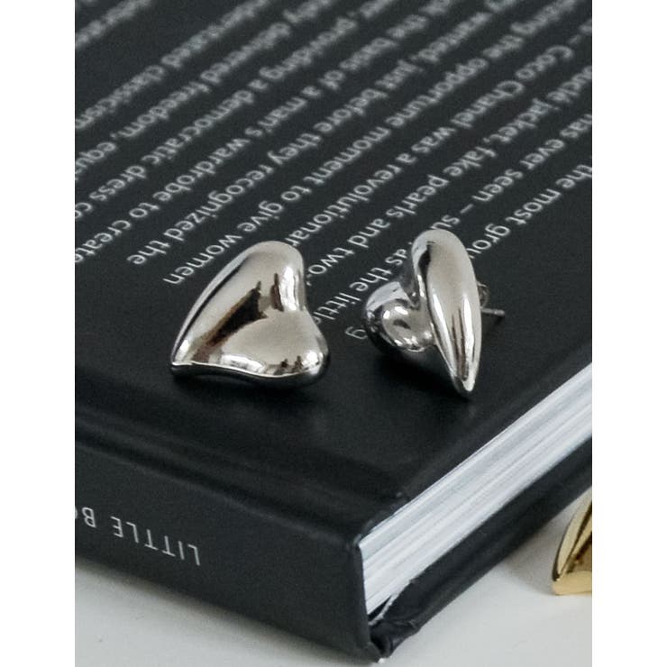 Re:EDIT カービングハートピアス アクセサリー shoplistselect-10356987 SHOPLIST サンプル画像2