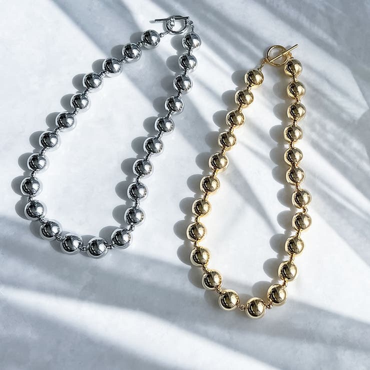 【10％OFFクーポン！8/27(木)1:59まで】Re:EDIT ビッグボールチェーンネックレス アクセサリー shoplistselect-10357003 SHOPLIST パッケージ画像