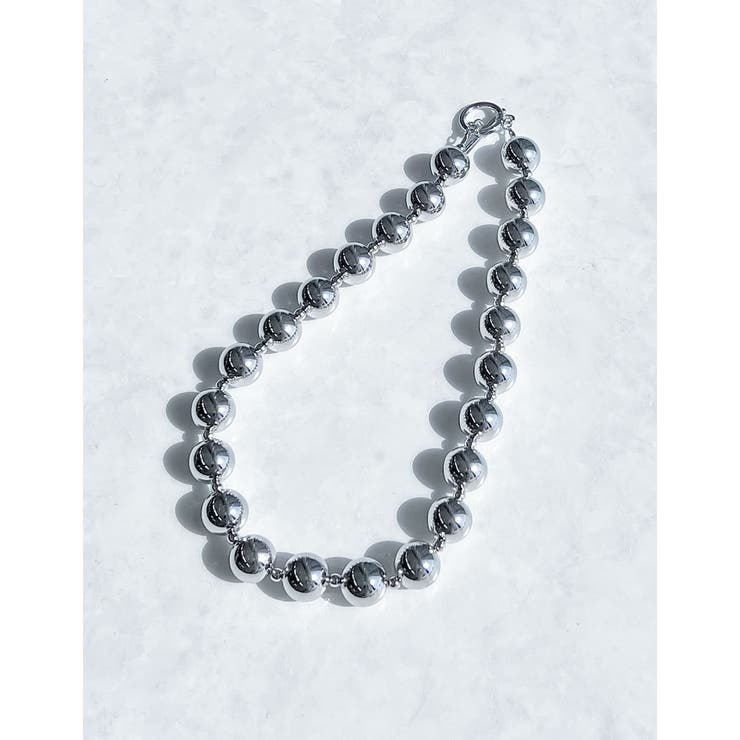【10％OFFクーポン！8/27(木)1:59まで】Re:EDIT ビッグボールチェーンネックレス アクセサリー shoplistselect-10357003 SHOPLIST サンプル画像3