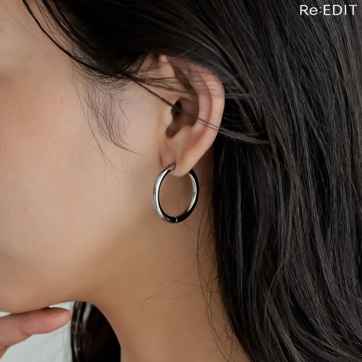 Re:EDIT サージカルステンレスシンプルピアス アクセサリー shoplistselect-10527046 SHOPLIST パッケージ画像
