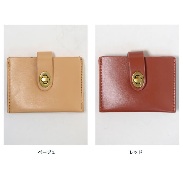 ShopNikoNiko 夏新作 ミニウォレット ma 財布 ウォレット カードケース ミニ くすみカラー レザー調 ゴールドトレンド 韓国ファッションレディース 財布 shoplistselect-10126130 SHOPLIST サンプル画像2