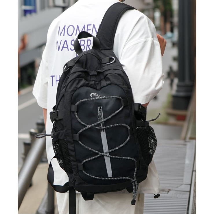 GROOVY STORE ドロストリュックサック【軽量・大容量】 バッグ・鞄