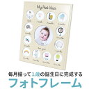 【5/15限定 15%OFFクーポン】BACKYARD FAMILY My First Year フレーム 寝具・インテリア雑貨
