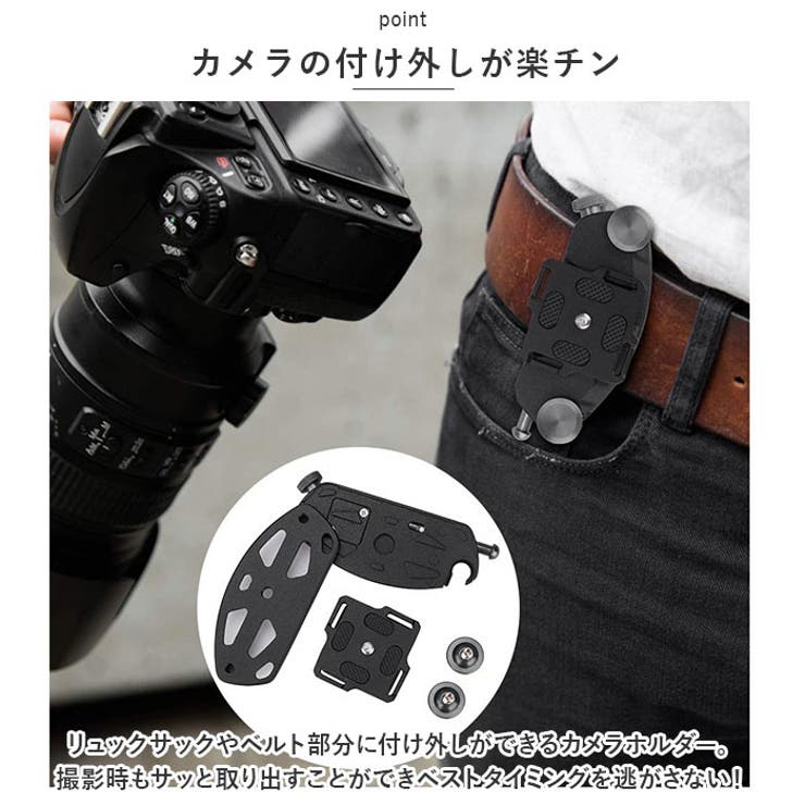 【エントリーでP10倍！9日(金)1:59まで】BACKYARD FAMILY カメラ ホルダー pmycah12 小物 shoplistselect-10139017 SHOPLIST サンプル画像3