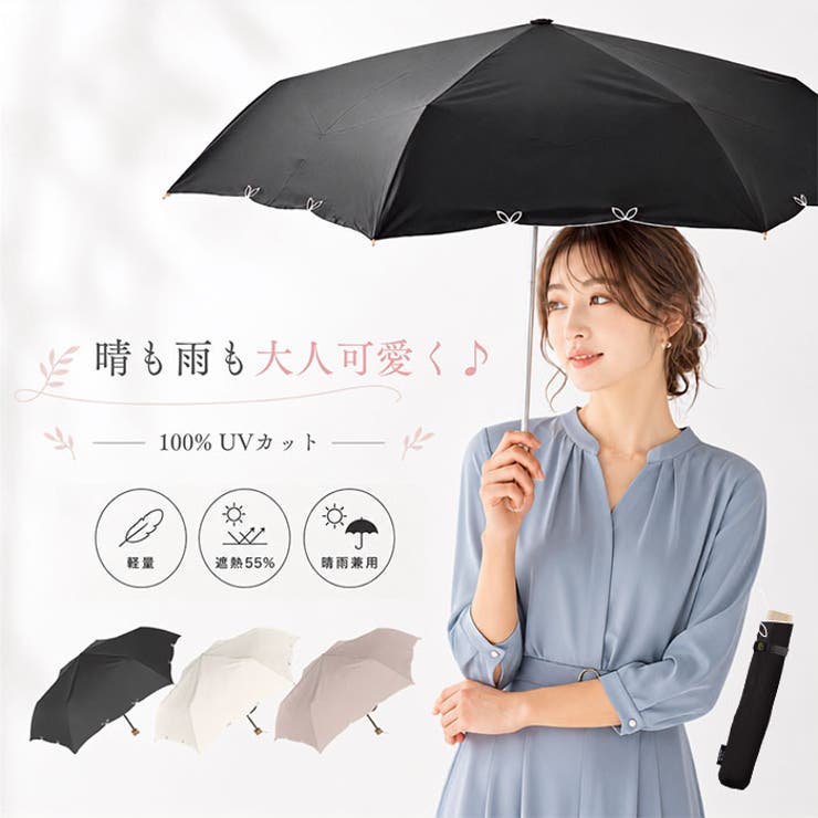 BACKYARD FAMILY Parasol 55cm UV 日傘 折りたたみ 小物