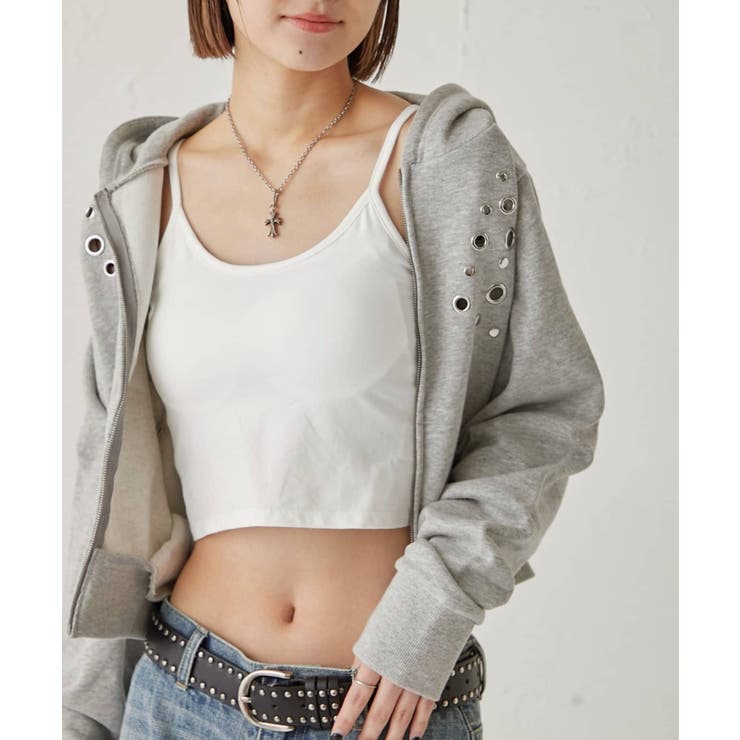 PAL GROUP OUTLET 【WHO'S WHO gallery】カップ付きキャミ トップス
