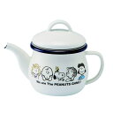 BACKYARD FAMILY スヌーピー ホーローティーポット 食器・キッチン用品