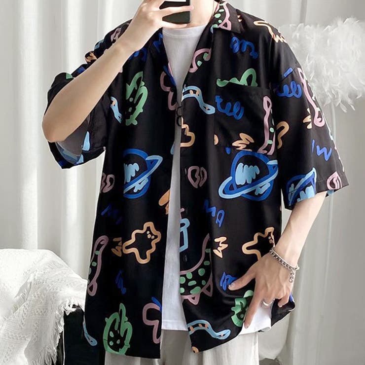 リメイク Tシャツ 古着 フリル 黒×ネオンピンク 再構築 - メルカリ