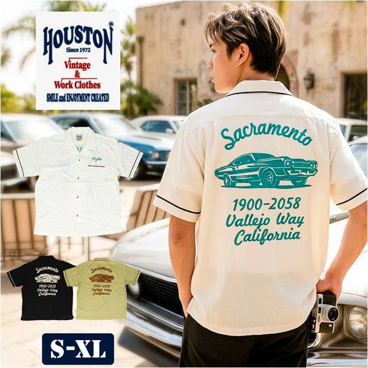 BACKYARD FAMILY HOUSTON BOWLING SHIRT(SACRAMENTO) トップス