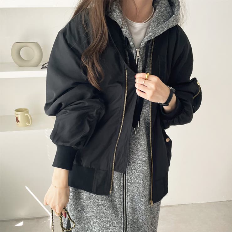 楽天市場】siro de labonte シロデラボンテ キルティングma-1