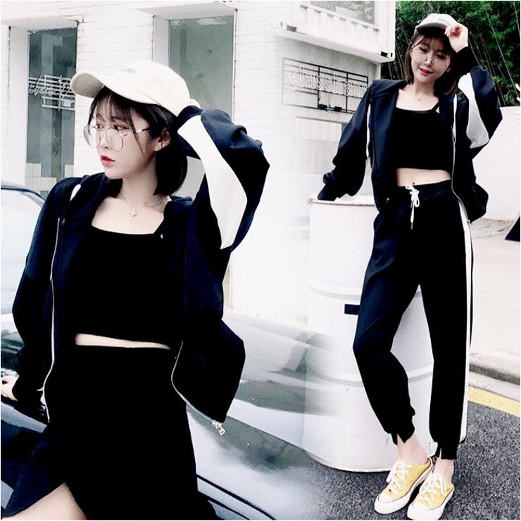 【10％OFFクーポン！11/27(木)1:59まで】BACKYARD FAMILY レディース ジャージ 上下 pmy0621 スポーツ