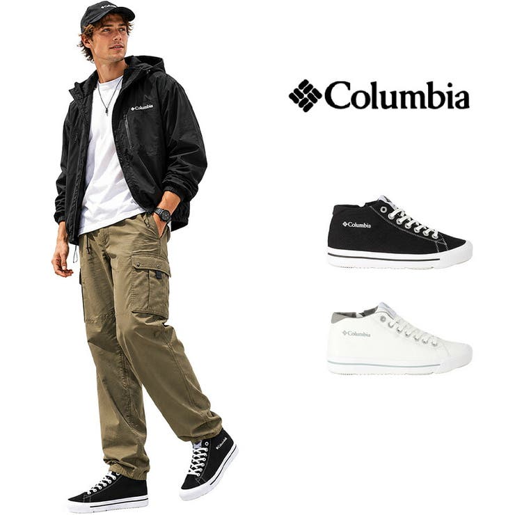 Tasche Jack Columbia ホーソンレイン ミッド スニーカー 防水 ウォータープルーフ 軽量 靴 くつ クツ シューズ メンズ レディース ギフト プレゼント ブラック yu6041 シューズ・靴