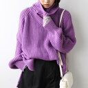 【8/11まで5%OFFクーポン】GeeRA ネックウォーマー付ニット トップス