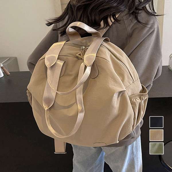 【11日23時まで3,043円】送料無料 レディース 大容量 マザーズリュック 大人可愛い デイパック シンプル 通勤通学 a4肩掛けバッグ 修学旅行 ナイロン鞄 大きめ手提げバッグ カジュアル鞄 無地 お出かけカバン軽量