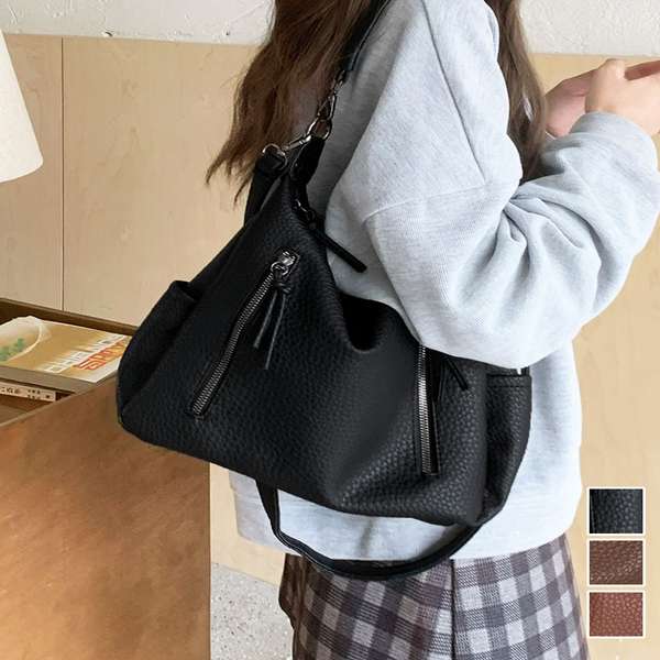 【21日23時まで3,946円】送料無料 レディース PUレザー 斜め掛けカバン オフィスカジュアル 手提げ 合皮鞄 肩掛けバッグ フェイクレザーかばん レトロ 通勤バッグ春秋夏冬 トレンド鞄黒 上品 大人女性bag無地