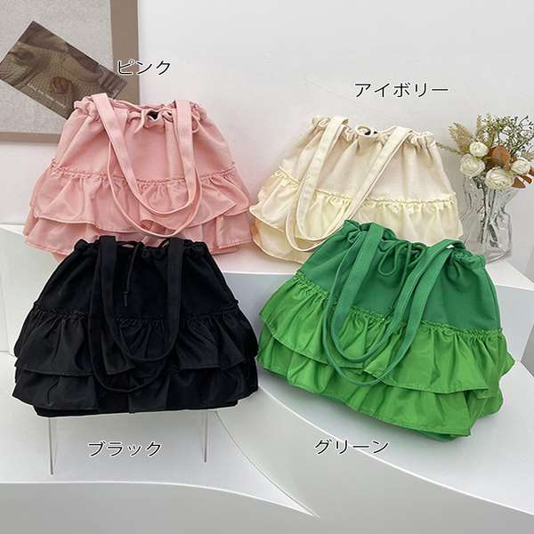 【スーパーSALE10%OFF】【P3倍】送料無料 大きめ 巾着バッグ 異素材切り替え マザーズバッグ 通勤通学肩掛けバッグ カジュアル 大容量bag 韓国風 手提げバッグ おしゃれバッグ軽量 大人可愛い鞄 無地 人気レジャー旅行鞄 shopload-10037363 shopload サンプル画像2