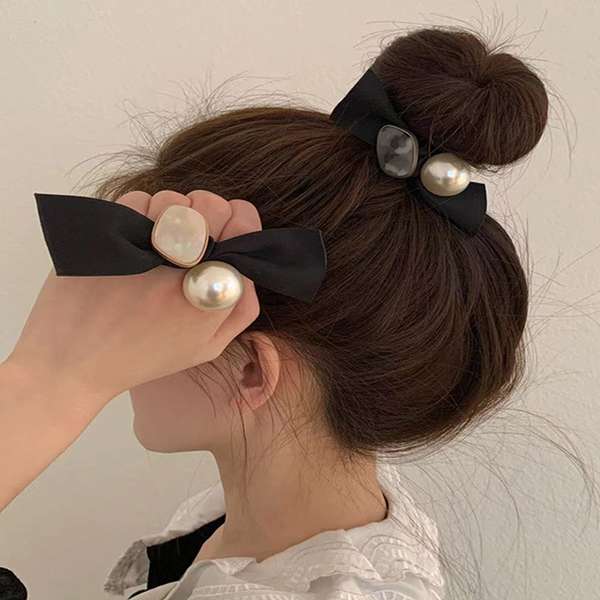 送料無料 ヘアアクセサリー まとめ髪 大人可愛い フェミニン シンプル デイリー オフィス 韓国風トレンド 新作髪留め プレゼント ヘア飾りお団子ヘア ハーフアップグッズ ヘアアレンジ 簡単
