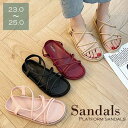 【初夏SALE30%OFF】ストラップサンダル レディース 夏ビーチサンダル オープントゥ 靴 韓国ファッション