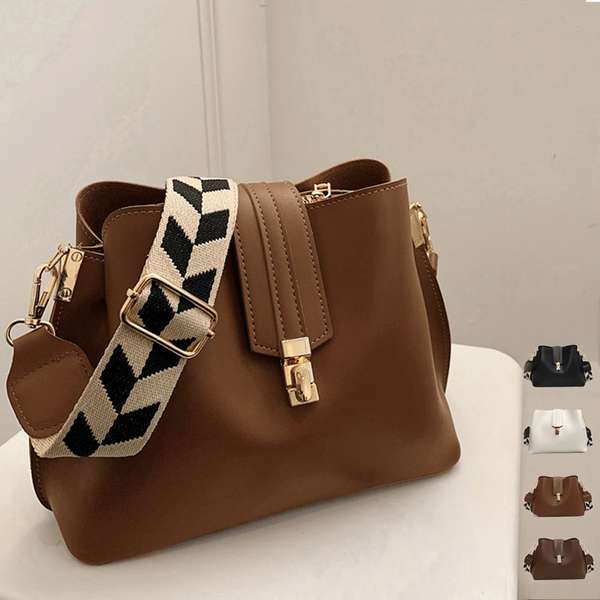 ショルダーバッグ 斜めがけ バケツバッグ手提げ 合皮鞄人気 韓国ファッション 通勤バッグ春秋夏冬のサムネイル