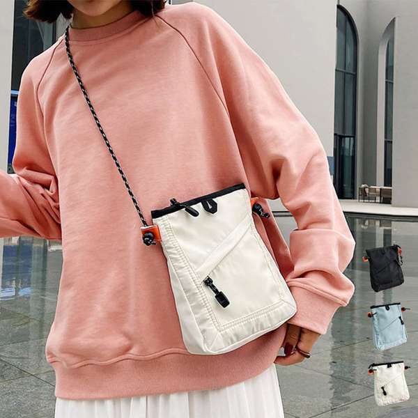 送料無料 レディース 可愛い メッセンジャーバッグ 男女兼用 肩掛けカバン 小さめ ショルダーバッグ韓国風 おしゃれ ミニバッグ軽い カジュアル かばん 斜めがけバッグ