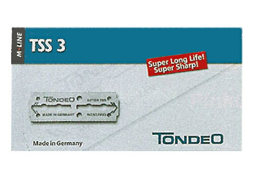 トンデオ TONDEO 替刃（大）TSS3 100枚入り 母の日 ギフトに プレゼントに