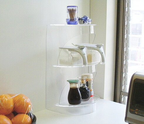 【送料無料※一部地域は除く】 浮YOU ディスプレイ収納 2穴3段（天板付）高さ43cm グッドデザイン賞受賞者 油納秀和デザイン ふゆう ISO認定工場製作 浮遊 日本製 母の日 ギフトに プレゼントに