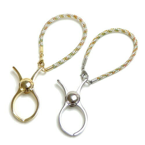 メール便 グローブホルダー 金糸 銀糸 組紐 手袋ホルダー レディース ギフト プレゼント 母の日 ギフトに プレゼントに