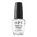 【定形外郵便送料無料】 OPI スタートトゥフィニッシュ 15ml トップコート ベースコート NT T71